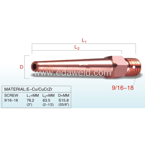 Lincoln 9/16-18 Welding Contact Tip